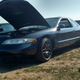 Yea that’s right, someone swapped a Coyote V8 into a Lincoln and swapped the manual into it.